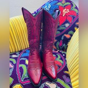 Abilene Western boots Women’s size 5.5 (Red)